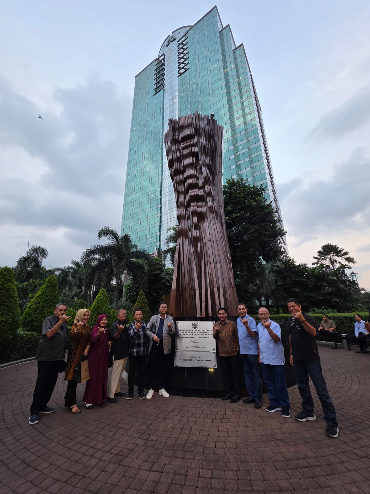 Dekopinwil Sumatera Barat Lakukan Kunjungan Silaturahmi ke Kantor GKBI di Jakarta